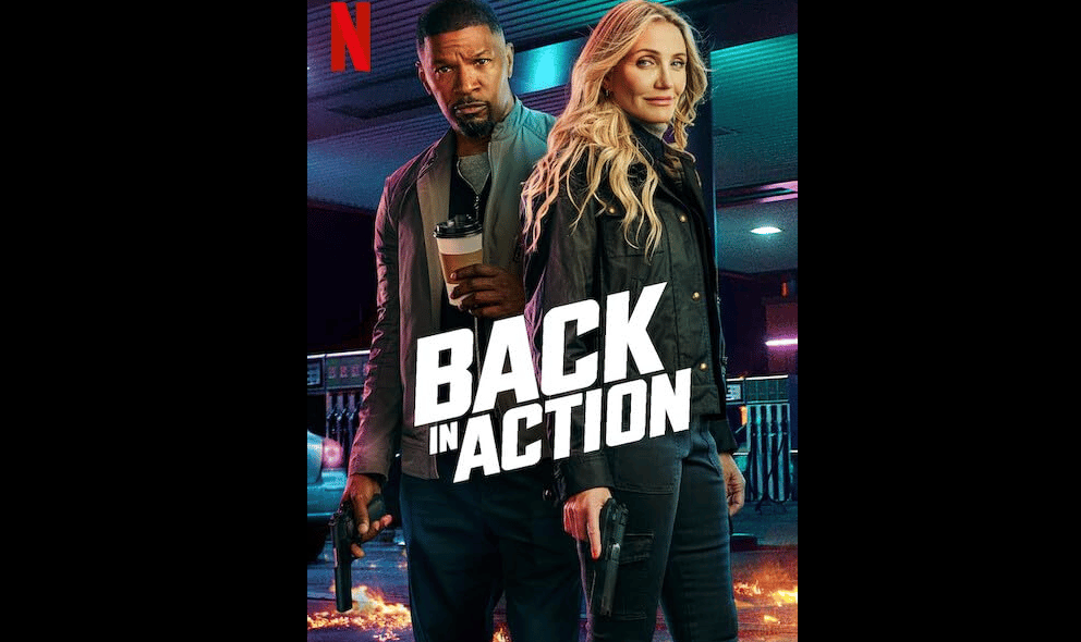 Back in Action movie poster, Jamie Foxx, Cameron Diaz
